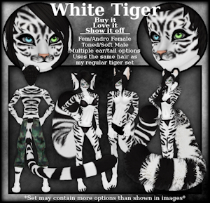 White Tiger by Fawkatronic