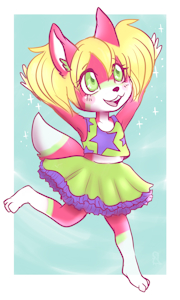Colored Sketch: Missypaws by bite