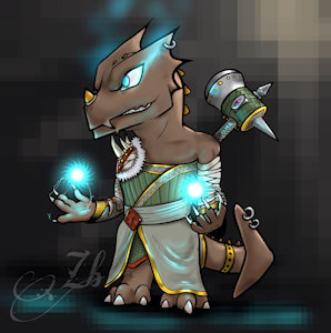 Ulrich, the mage by ZheymrossBlu