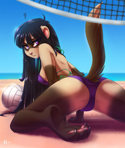 Alex Beach Bum by fluffKevlar