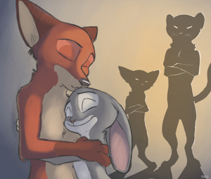 Twotopia - Heros and Villians. by Silverwolf626