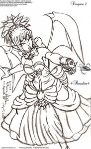 Rozalin Sketch by Kyanbu