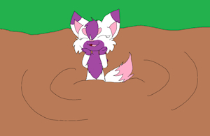 Julia mud bath by MuddyFur