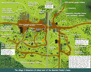 Village in the Meerkat Family Homeland by moyomongoose