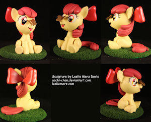 Apple Bloom Figurine by aachichan