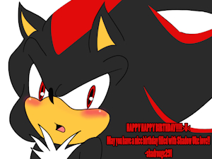 Happy "Shadow Uke" Birthday! SonadowKokoro100 ^^ by shadrouge291