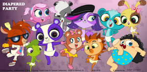 LPS Diapered Bears by EderComics