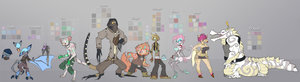 Gangster Swatches by Dreamkeepers