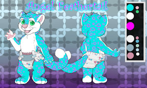 Referance Sheet (diapered) by AngelPup