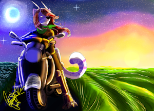 Nightstalker In The Sunset by Umeko