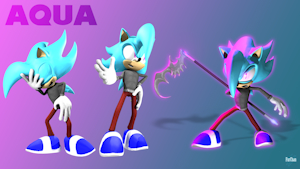 Aqua Poses by FurChan