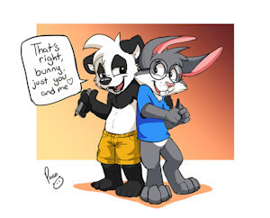 Looks like it's just us... by pandapaco