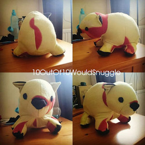 Fleece Wombat by 10OutOf10WouldSnuggle