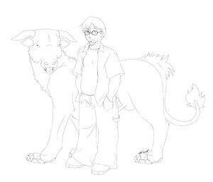 Me and Moo by LokiLover