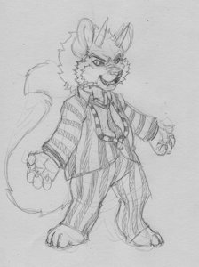 BeetleJuice Demonkitty by Dktorzi
