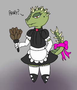 Kobold Maid((Commission)) by ShrapnelShark