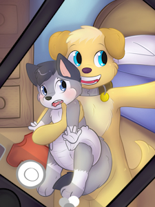 [C] Selfie! by UniaMoon