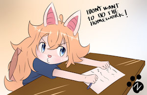 No Homework! by Wolf