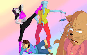 draw the squad: nice cream dorp by doodlebags