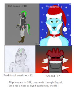 Commission Prices by Novash