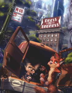 Nick and Finnick by Lando