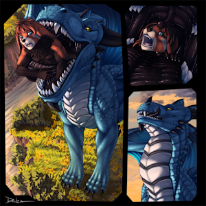Dragon Feeding by Danza
