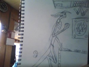 A daemon alchemist thing  by Wolftaco
