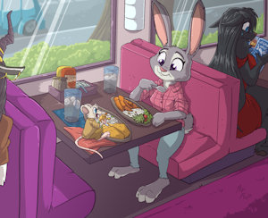 *W*_Lunch with a friend by Fuf