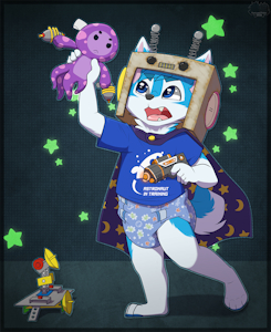 Crinklecrate Artwork (August/July) by YuniWusky