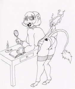 Inktober day 29, Velma by MuQ
