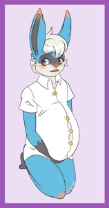 :COM: Embarrassed bun by ZeroHym