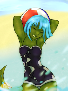 :COM: Beach Time by Corecenary