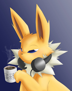 Kyun and his Coffee by Miau