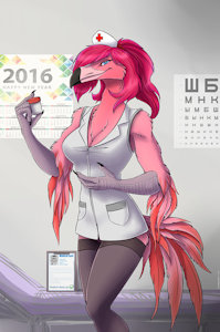 Agnes Nurse, Analyze of cum by Flafster