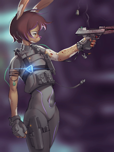Blood Bunny by puinkey