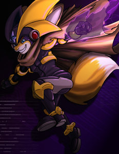 Dark Denizen - COMMISSION BY FOX-DIE by BunnyFoxTheo