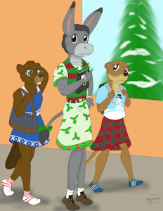 A gift for ThunderousErections by Toshubi