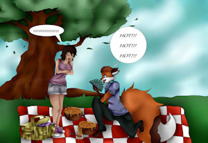 a wonderful day for a picnic by MichiNoYami