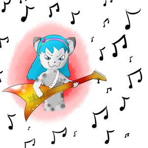electric guitar by MuteMutt