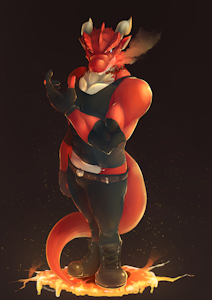 Con Comm for TheLavenderWolf by Nobusuke