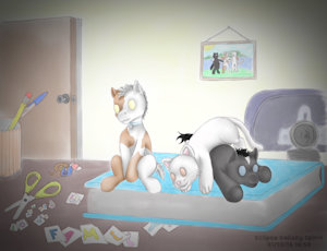 My owners, my loves (color) by ZooZecora