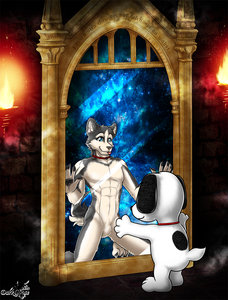 Commissioned for snoopy - by darkgoose  by snoopy