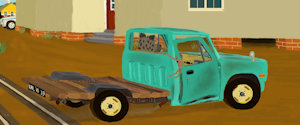Old Ragged Truck by moyomongoose