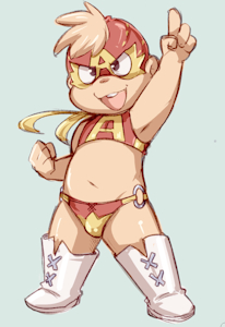 Wrasslin Alvin by Dandi