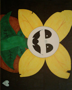 Evil flowey by ScarlettBlood13