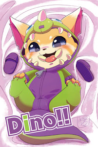 Gnar's pillow cover[overseas shipping available] by iChiba