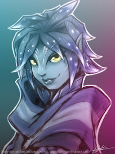 GC_Sylvari Girl by GamiCross
