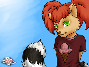 Tina Self Portrait by TinaTailstripe