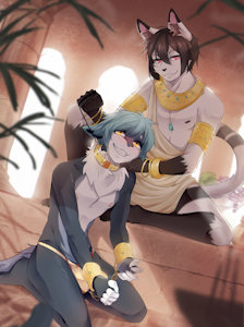 Collab YCH with Fumiko by dawnav