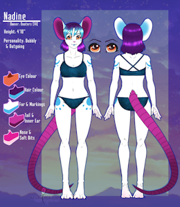 Nadine Reference Sheet by AnkhsPawAfterDark